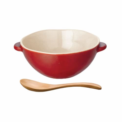 KINTO Hokkuri Stew Bowl, 34333, Red