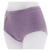NaturaMoon Organic Cotton Sanitary Panties (Daytime), Lavender (L-LL, Hips: 92-105cm)