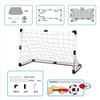 Mini Folding Kids Indoor/Outdoor Durable Football Training Sport Play Games Kit Portable Soccer Ball Net Goal Set Children Gift
