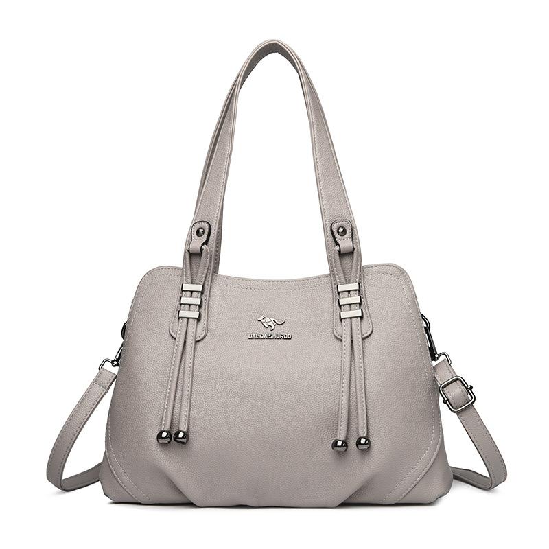 Taška pro ženu středního věku Tote Velká kabelka Kabelka crossbody pro matku Měkká kůže