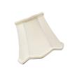 Burlap Lamp Shade Replacement Round Fabric Lampshade for Chandelier Wall Lamp White
