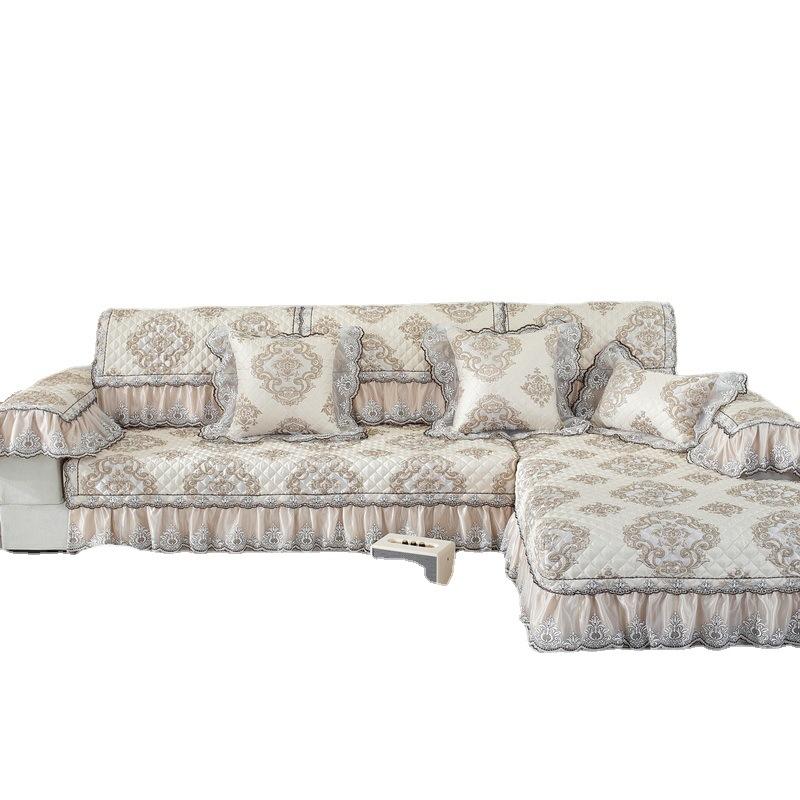 Sofa Cover Four Seasons Universal Jacquard European Style New Chinese Style e All-inclusive Fabric Non-slip Sofa Cushion