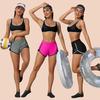 CHARMLEAKS Women High Waist Swim Shorts Workout Fitness Tankini Bottom Swimming Bottom Board Short Beach Wear
