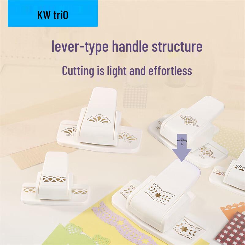 KW-triO YBQ Ветка мира Большой цветочный край Тиснитель