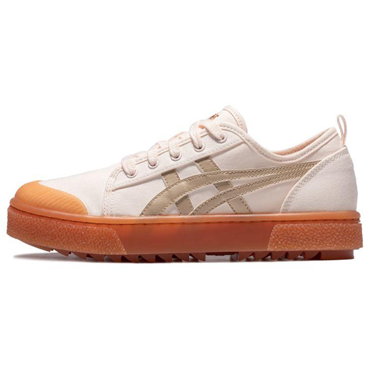 Asics Court Trail Canvas Comfortable Casual Low-Top Skate Shoes Women Sneaker Light-Pink 1203A147-700