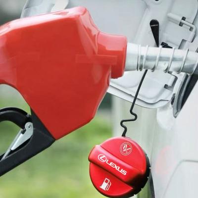 Car Fuel Tank Cap Cover Frosted Aluminum Alloy Lid Auto Accessories For CT ES GS NX IS250 CT200h IS300h ES300h ERX400h