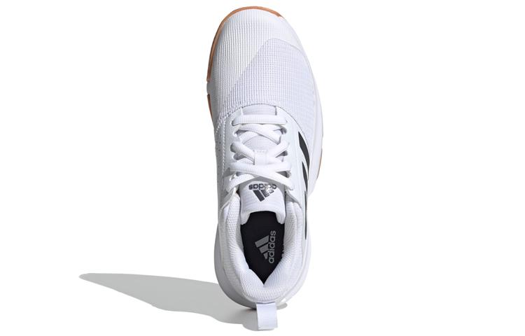 Adidas Essence Indoor Low Tops Badminton Shoe Unisex White FU8400