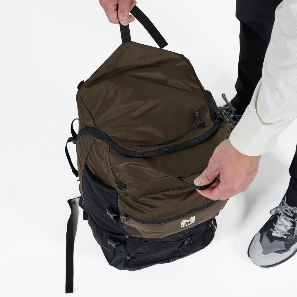 Millet Khumbu Mountain Cruise Wanderrucksack, Größe 37, MIS0780, Deep Jungle (Neues Logo)