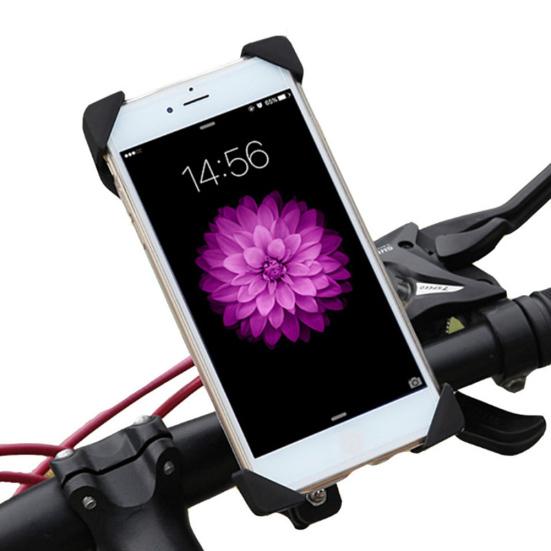Bicycle Motorcycle Phone Holder Bike Handlebar Clip Stand GPS Mount Bracket