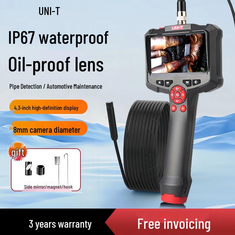 UNI-T 360° HD Endoscope Camera for Industrial and Auto Inspection