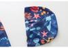 2026 Men's Long Sleeve & Boxer Brief Swimsuit Set for Boys: Kids Small/Medium/Large UV Protection Swimwear