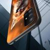 Cute The Fox Animal Case for Samsung Galaxy S23 S21 S20 FE S24 S22 Ultra S10 S10e S9 Plus Soft Black TPU Phone Cover Bumper