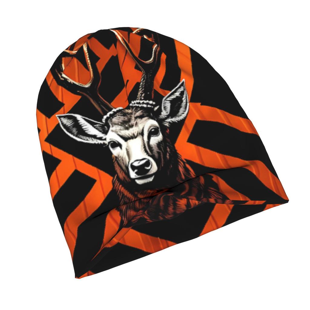 Deer Knit Hat with Subtle Fashion Details, Ideal for Adults Seeking Texture And Character In Cold-Season Daily Wear