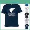 Game Of Thrones Ice Wolf Men Unisex Short Sleeve Casual T Shirt For All Seasons