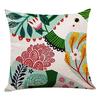 Cotton Linen Square Home Decorative Throw Pillow Case Sofa Waist Cushion Cover
