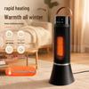 Tower Fan Electric Heater for Quick Bedroom & Office Heating - Warm Air Appliance