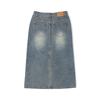 INTERCREW Women'S Cat Sand H-Line Long Denim Skirt Blue Ita2Sl61Abl