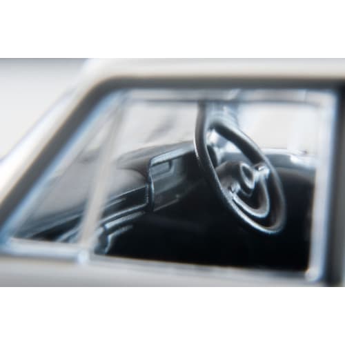 TOMYTEC Tomica Limited Vintage 1/64 Scale LV-204a Toyopet Masterline Patrol Car, Metropolitan Police Department, Finished Product