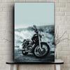 RELIABLI Obrazy na plátně Vertikální Obrazy Motocykl Moderní Nástěnné Umění Plakáty a Reprodukce Dekorace obývacího pokoje Bez rámu