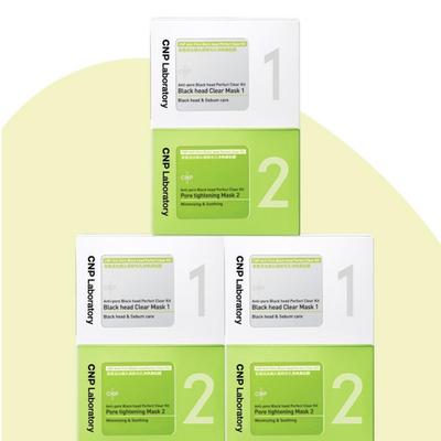 Anti Pore Black Head Perfect Clear Kit Set of 2, 10 Pieces