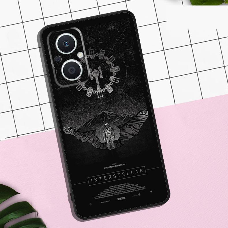 Interstellar Film Case For OPPO Reno 11 12 13 F 8T 7 8 10 Pro OPPO Find X8 Pro X3 X6 Pro X5 Lite Cover Coque