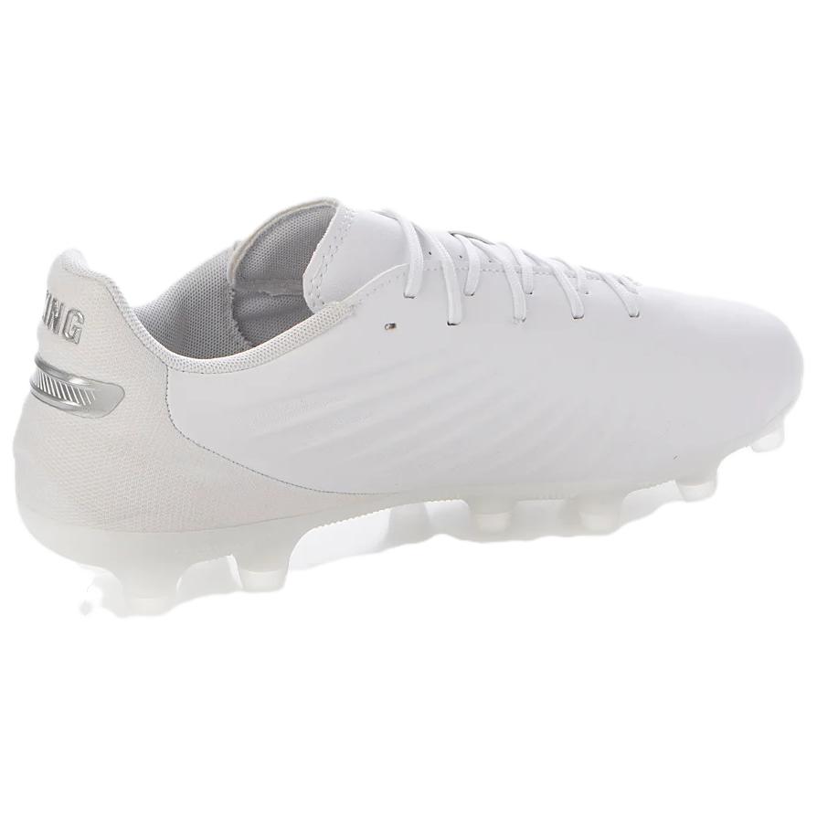 Puma King Match Wide Comfortable Versatile AG HG Football Shoes Unisex Football Shoes White 107877-04