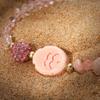 Sommer-Meeresurlaub Muschel Sterne Bunter Kies Kristall Perle Natürliches Süßwasserarmband