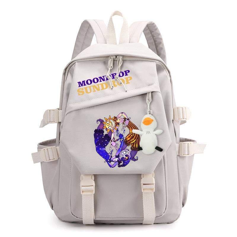 Game Merchandise Cartoon Print Student Bag Outdoor Leisure Large Capacity Backpack