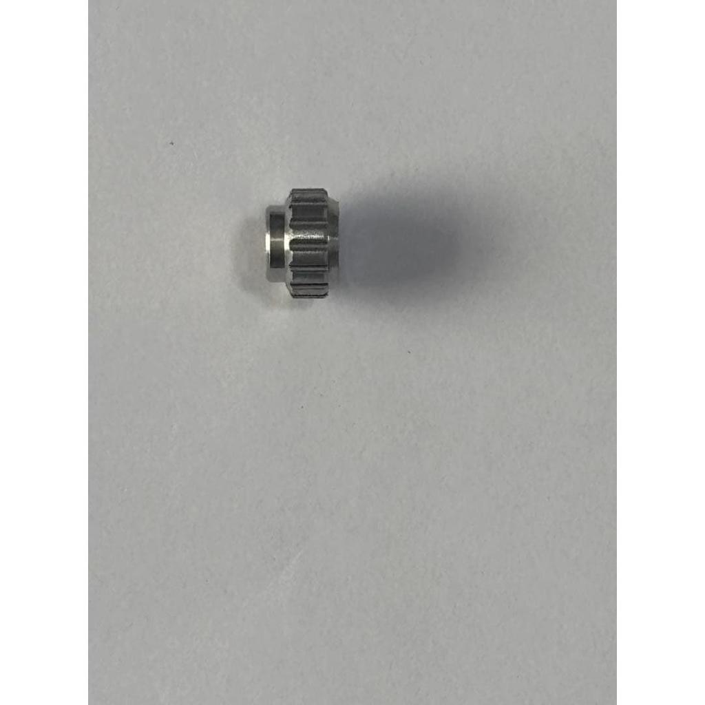 Used GS Grand Seiko Crown White Silver Unused Genuine Part