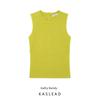 Kaslead New Arrival Women's Clothing Fashion Style Fashion Casual Minimalist Back Button Plain Stitch Tops 2142104