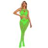 Fishnet Bodystocking Lingerie Open Crotch Bodysuit One Piece Mesh Stockings Sheer Full Body Fishnet Hosiery