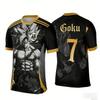 Hot 2026 Japanese Anime Dragon Ball Adult  Football Shirts Wukong Anime Sports NO.10 .7 T-shirts