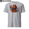 Colorful Irish Setter Dog Unisex T-Shirt | Vibrant Design | Short Sleeve Tee