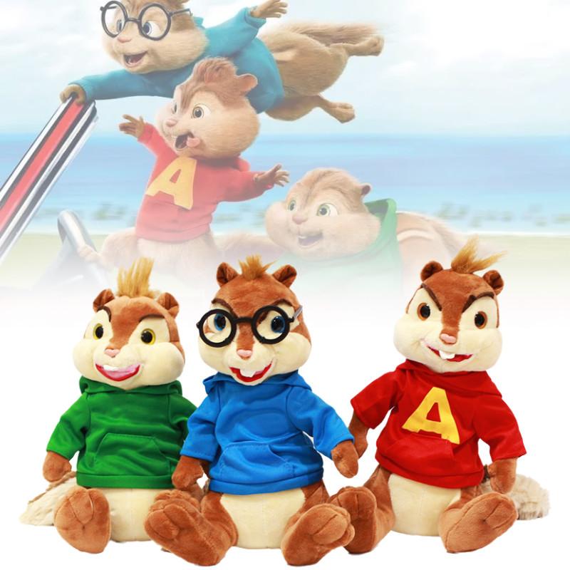 Cuddly Alvin And The Chipmunks Plush Soft Stuffed Animal Doll Toy Gift