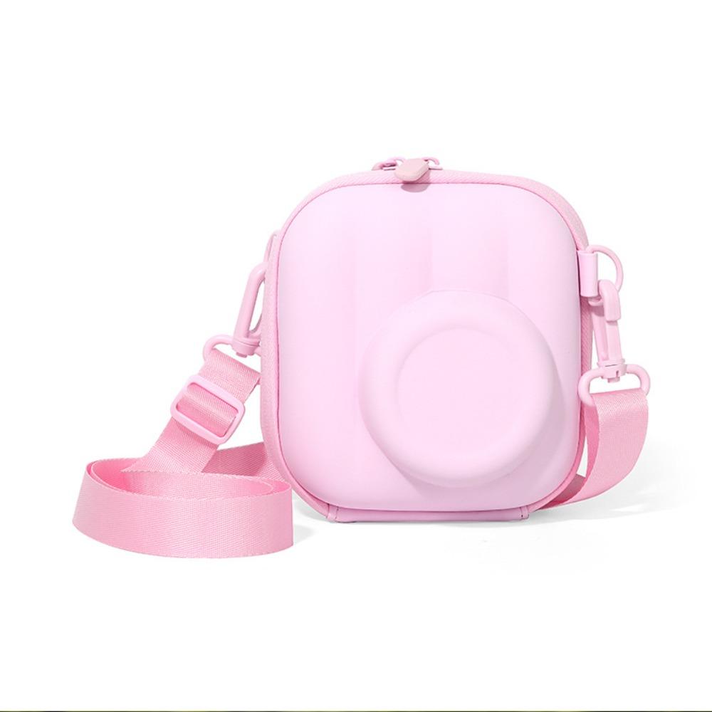 Hard Shell Crossbody Bag Zipper Storage Bag Compact Instant Camera Case  Outdoor Carry