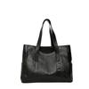 Vintage Ladies Bag Large Capacity Handbag , Vintage Plain Shoulder Bag , Ladies Commuter Casual Handbag 1Pc