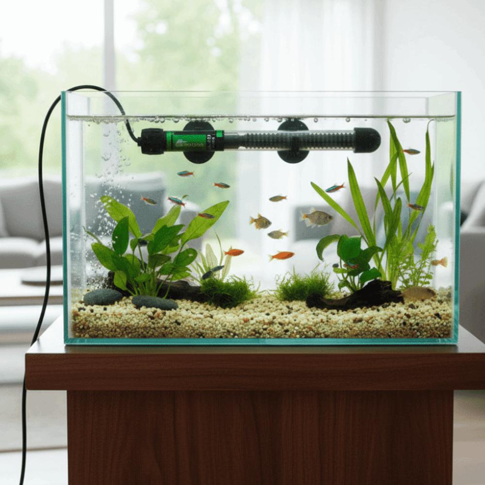 Constant Thermostat Aquarium Submersible Heater 25W-300W Fish Tank Heating Rod  Aquatic Aquariums