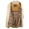 Burberrys 90s Old Stainless Collar Coat 7AR Beige Vest Liner Included Women Used