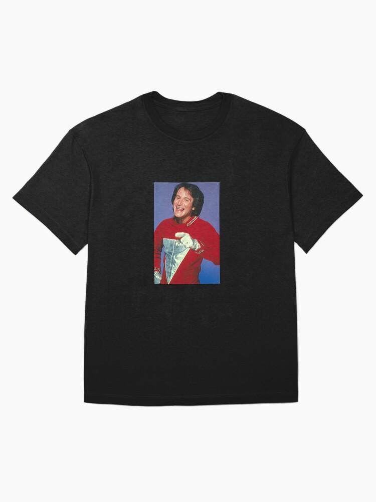 Mork From Ork Robin Williams Mork and Mindy Poster Oversized Unisex T-Shirt