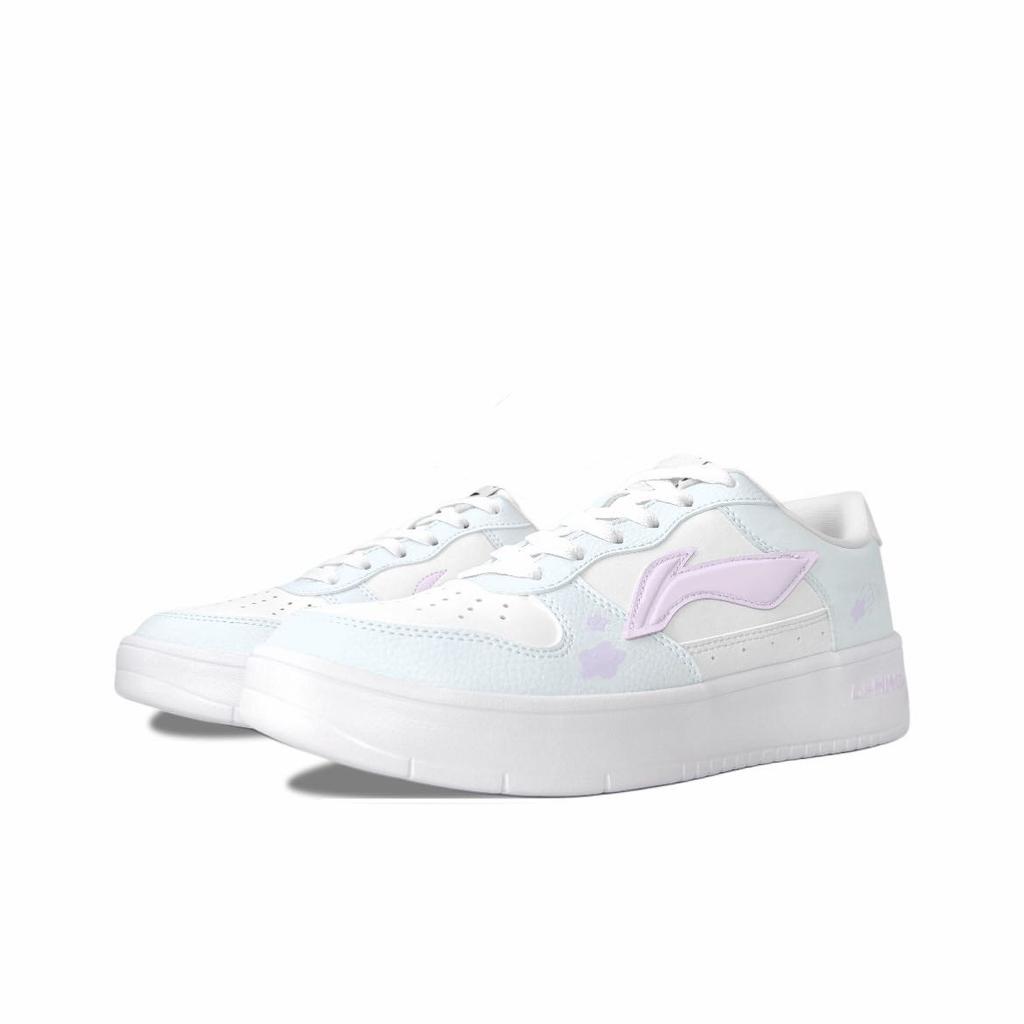 Li Ning Floating Boat Starfall Among Clouds, Moonrise Synthetic Leather Low top Skateboard Shoes Unisex AGCS420-6(Team2095-)