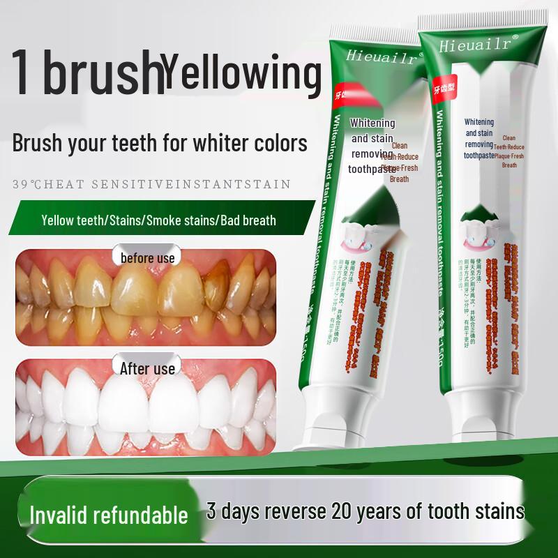 HIEUAILR German Whitening Toothpaste