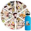 54pcs Yoshitomo Anime Nara Stickers Cute Phone Cases Laptop Suitcases Water Cups Waterproof Stickers Toy Gift