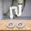 Protect and Decorate Bathroom Water Pipe with Stainless Steel Cover