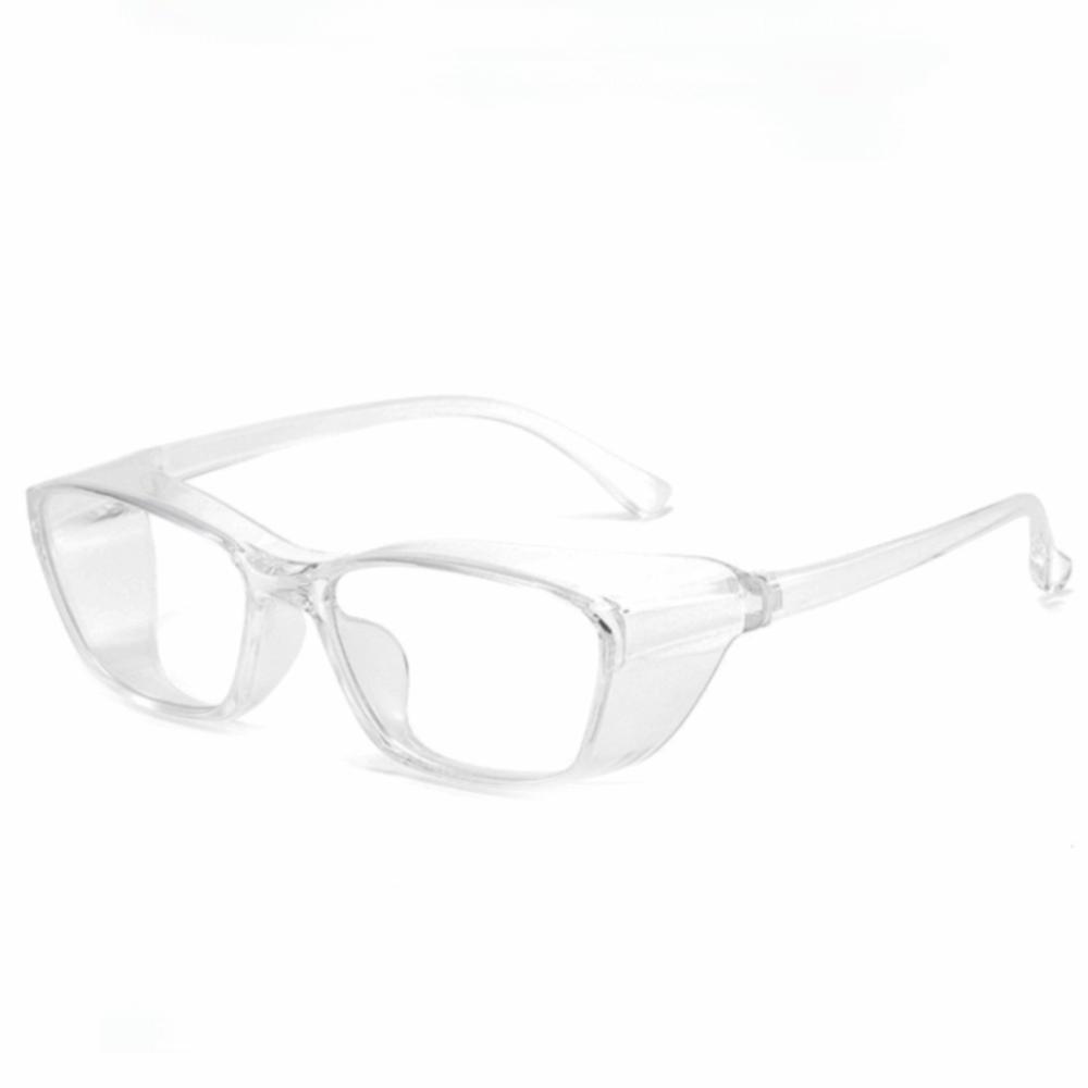 Anti-Fog Safety Goggles Anti-Dust Anti-Pollen Eye Protection Glasses Transparent Frame UV400 Protection Fully Enclosed Goggles