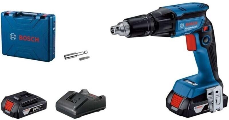 Шуруповёрт Bosch 12V Akku-Trockenbauschrauber с и зарядное устройство Magazin inkl. 2x Akku 2,0 Ah Li-Ion