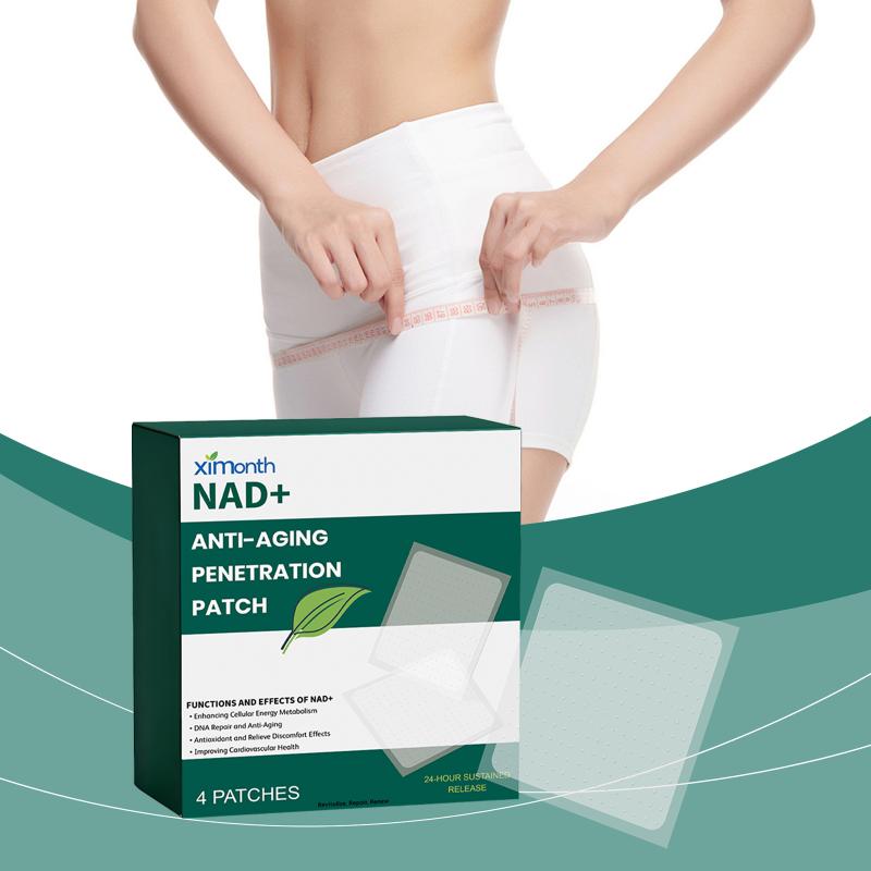 4Pcs/Set Body Wellness Shaping Patch Anti Aging Support Energy Enhance Immune Focus Cell Regeneration Firming Skin Patch