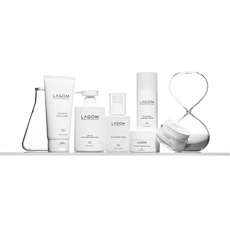 LAGOM Cellup Cremă Hidratantă Delicată – Cremă de Barieră Calmantă și Hidratantă, Coreeană