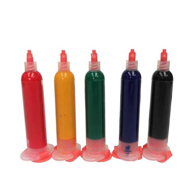 Cerneală de pastă de mască de lipit cu întărire UV de 10cc pentru placa de circuite PCB BGA izolatoare Protejează pastă de lipit Flux ulei