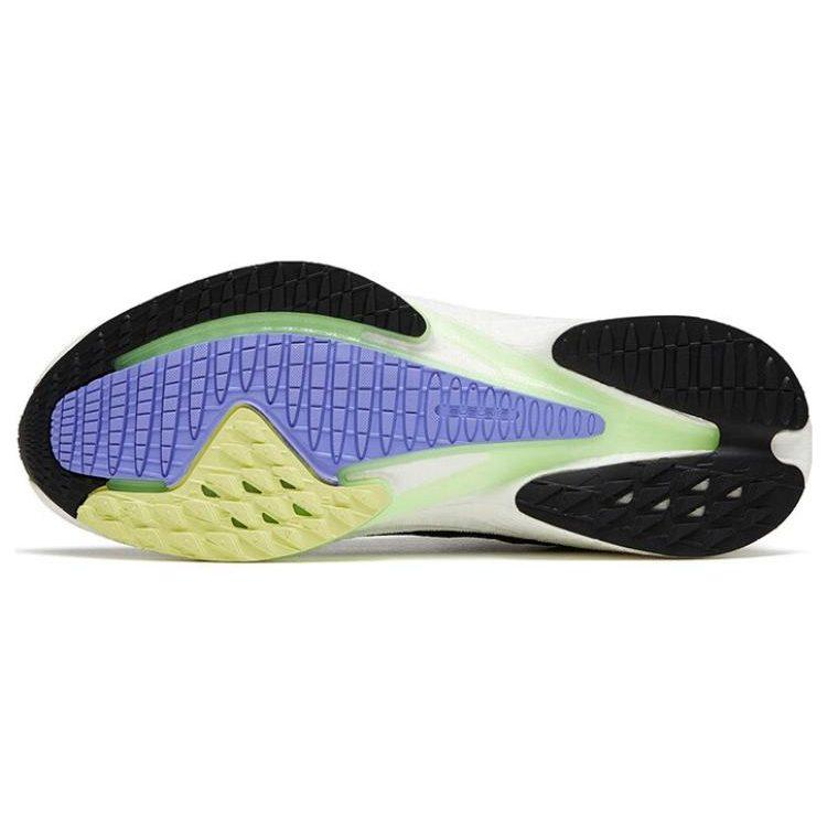 Anta MACH 3.0 Mesh Slip Resistant Abrasion Resistant Low top Running Shoes Women's Black White 122325583-7