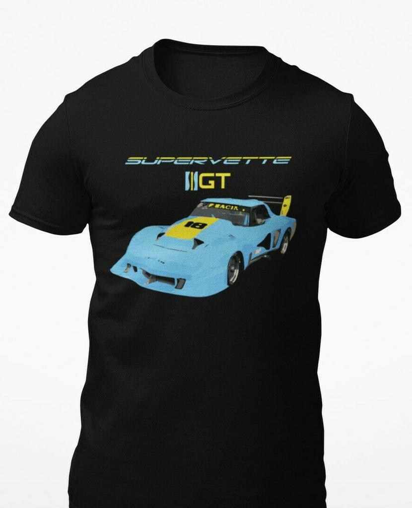 1977 John Paul IMSA Greenwood GT Supervette Race Car Shirt
